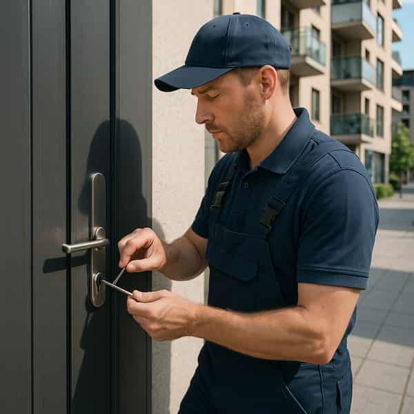 Låsesmed åpner dør profesjonelt i Oslo