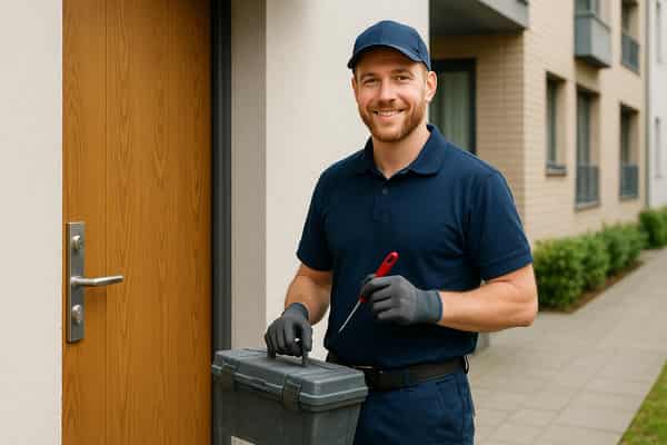 Profesjonell låsesmed team
