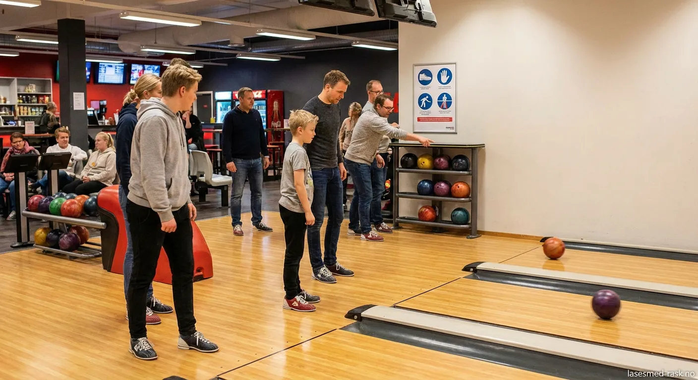 Sikker bowlinghall med moderne fasiliteter