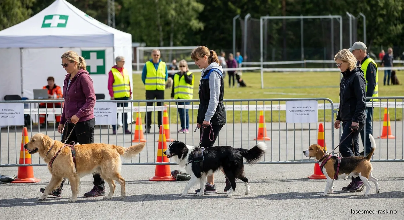 Hundeshow med fokus på sikkerhet og dyrevelferd