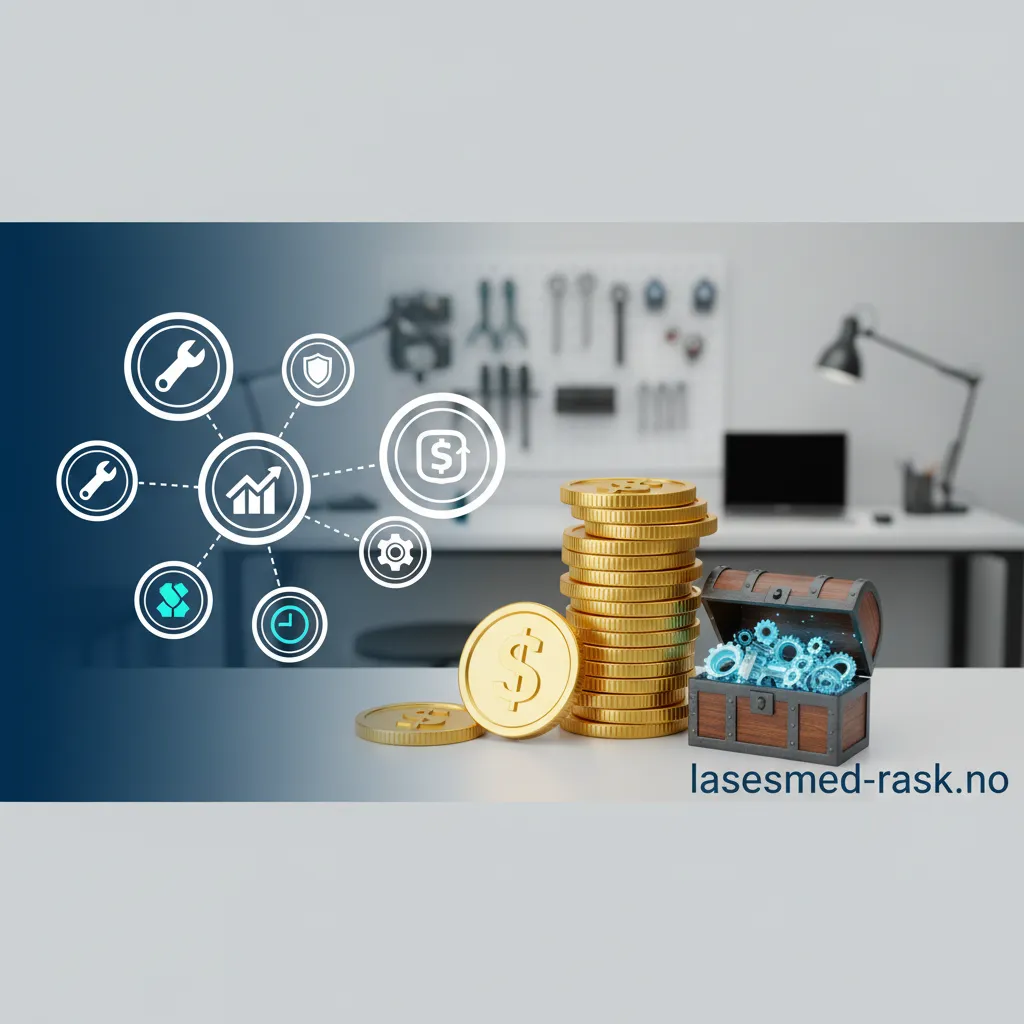 En tekniker som utfører service på en dørlås.