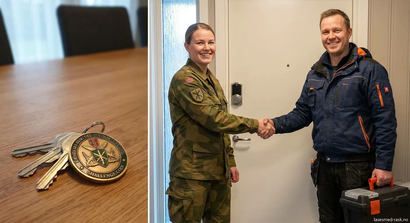 Militær rabatt sikkerhet låsesmed tjenester