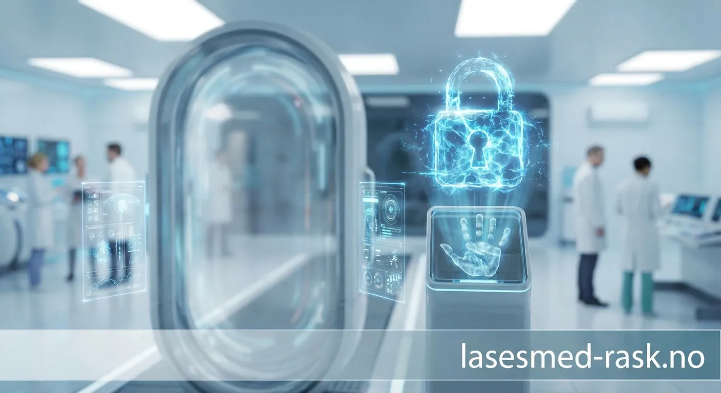 Futuristisk digital lås som illustrerer konseptet Teleportasjon behandling låser